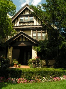 Saitta House in Dyker Heights Brooklyn with original barge boards