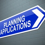 photo of a sign that says 'planning applications'