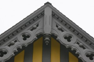 grey painted bargeboard