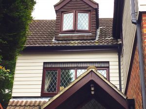 Concrete cladding in north london