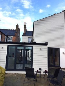 Hardiplank installation in north london
