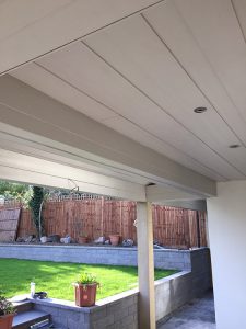 Detail of James Hardie cladding