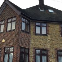 Rosewood fascias and soffits