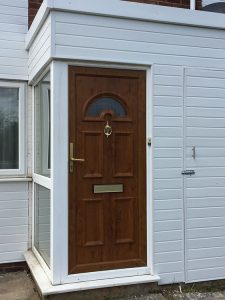 New cladding and guttering