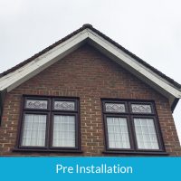 Rotten soffits and fascias in Woodford