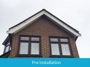 Rotten soffits and fascias in Woodford