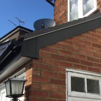 New black guttering in Potters Bar