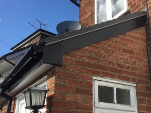 New black guttering in Potters Bar