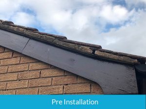 Pre installation of bargeboards