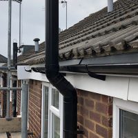 The replacement guttering