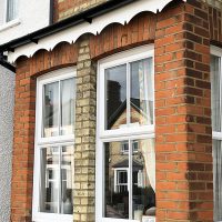 White fascia boad installation barnet