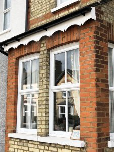 White fascia boad installation barnet