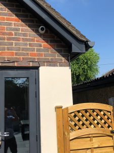 Replacement grey barge board in Epping