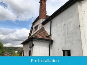 Pre installation of concrete cladding