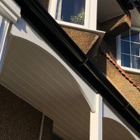 Replacement white soffits