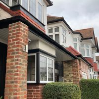 Deep flow guttering and soffits