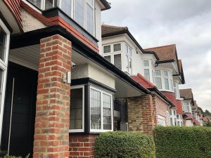 Deep flow guttering and soffits