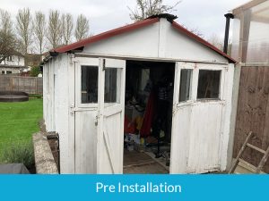 Garage conversion in South London