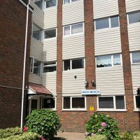 Concrete cladding installation in North London