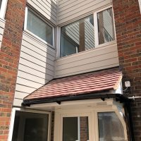 Hardieplank cladding installation in Winchmore Hill