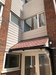 Hardieplank cladding installation in Winchmore Hill