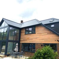 Cedar cladding in Essex