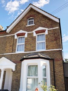 uPVC bargeboard installation