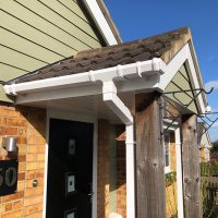 Composite cladding in Cheshunt, Hertfordshire