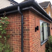 Replacement guttering in Biggleswade