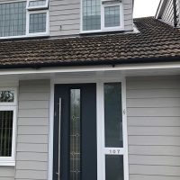 James Hardie grey cladding in Cheshunt