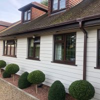 Hardieplank cladding installation in Westerham, Kent