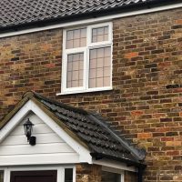 Concrete guttering replacement in Hertfordshire