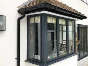 New deep flow gutter installation