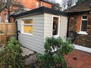 James Hardie cladding in Enfield