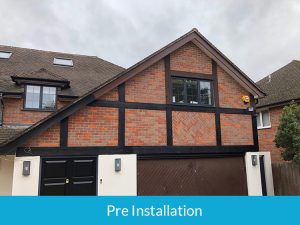 Pre installation of roofline services