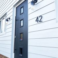 Cladding installation in Chingford