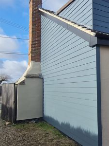 James Hardie cladding installation in Essex