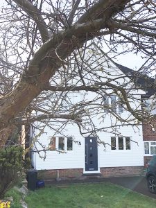 Cladding installation completed