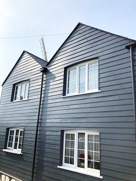 Stunning James Hardie cladding installation in Dover, Kent