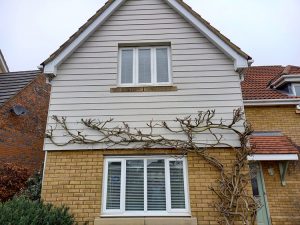 Claddiing in Letchworth, Hertfordshire