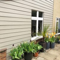 Cladding installation in Welwyn, Hertfordshire