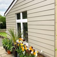 Weatherproof composite cladding in Hertfordshire