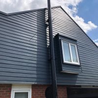 Grey composite cladding in Maidenhead
