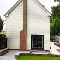 Replacement cladding in Harlow