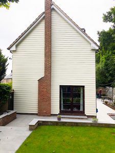 Replacement cladding in Harlow