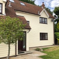 Hardieplank cladding in Harlow