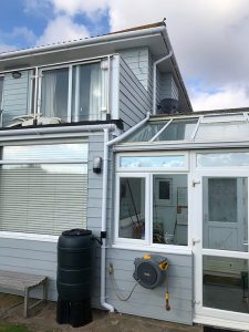 Weatherproof cladding near the coast