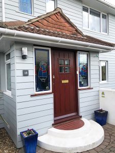 Concrete cladding for coastal areas