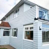 Weatherproof cladding in coastal areas