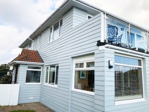 Weatherproof cladding in coastal areas